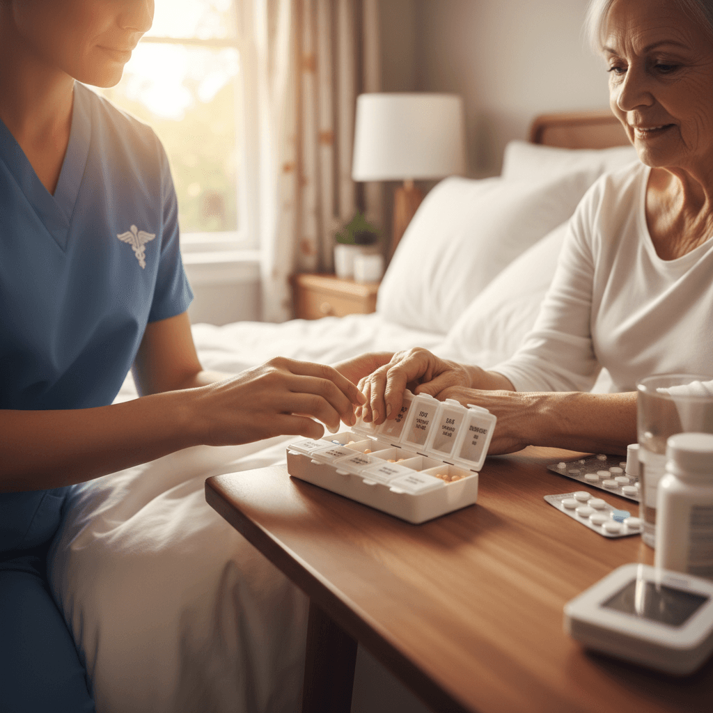 Aplicación de medicamentos